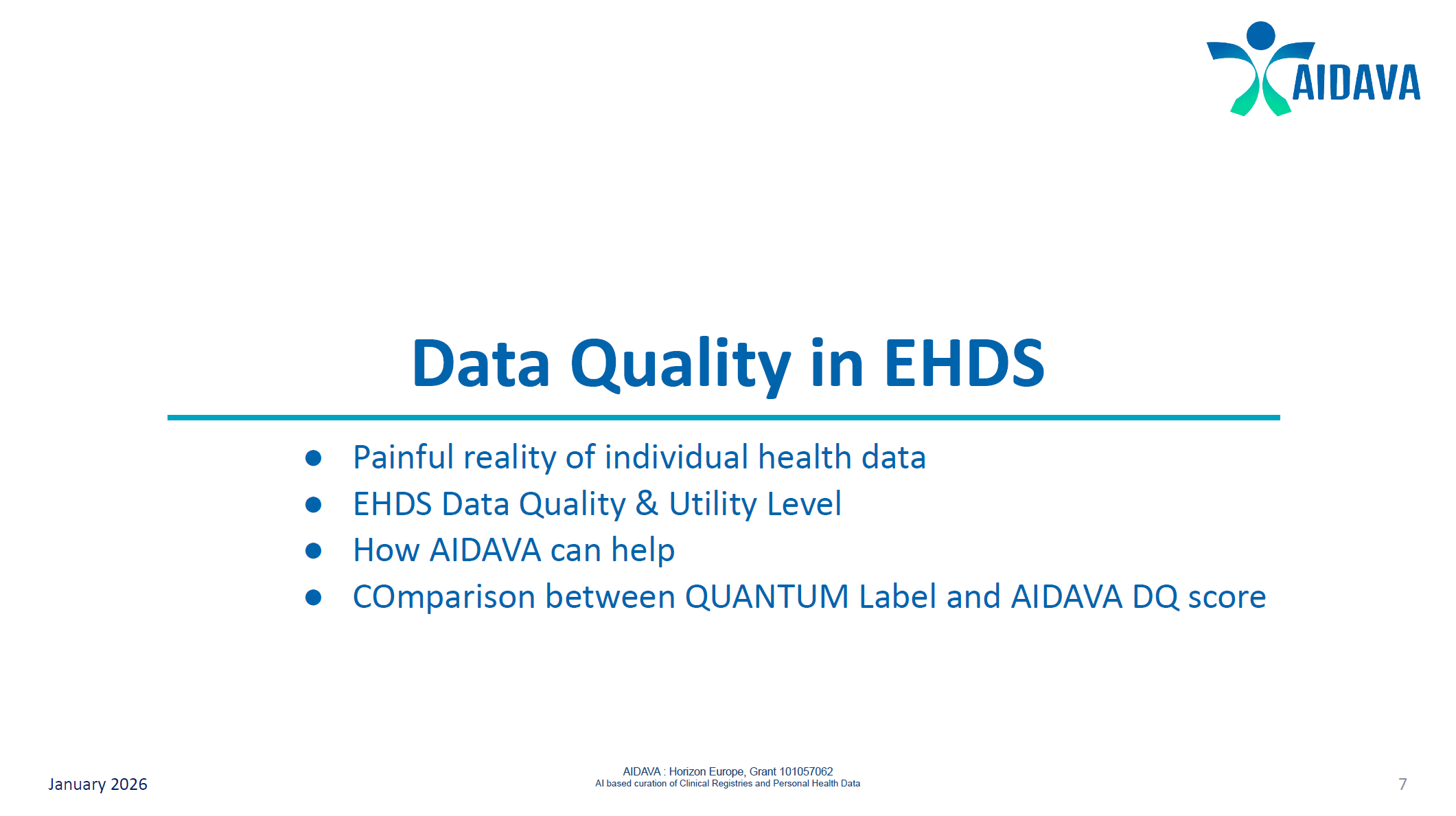 Data Quality in EHDS